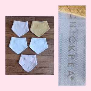 5 CHICKPEA Baby Bibs **NEW**